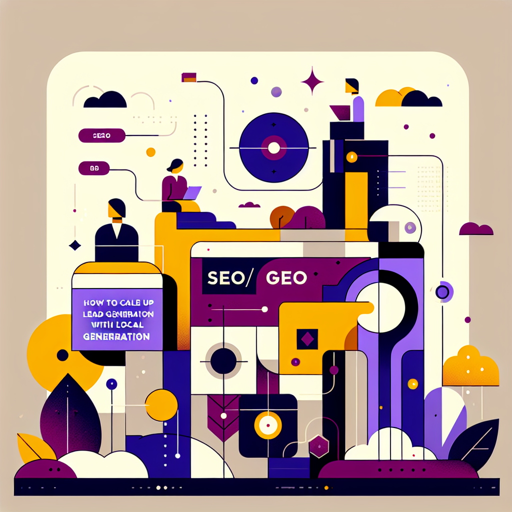 SEO/GEO B2B : Comment scaler sa génération de leads grâce à l’IA locale