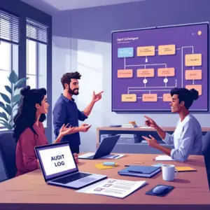 Image mise en avant pour l'article : Agents IA autonomes en agence WordPress — déployer, sécuriser et auditer