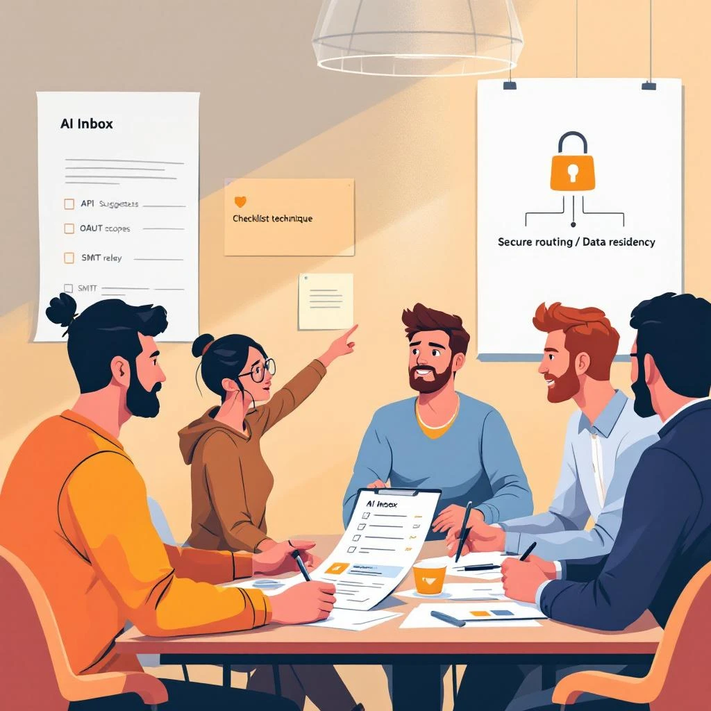 Image mise en avant pour l'article : AI Inbox de Google : guide agence pour intégrer, automatiser et sécuriser