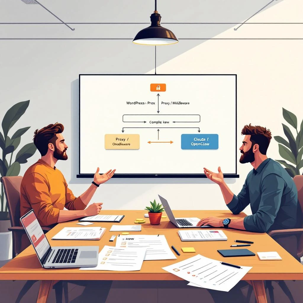 Image mise en avant pour l'article : Audit et migration des intégrations Claude sur WordPress — checklist agence