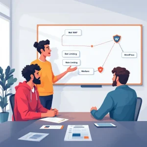 Image mise en avant pour l'article : Audit et durcissement WordPress pour agents IA — guide Cloudflare