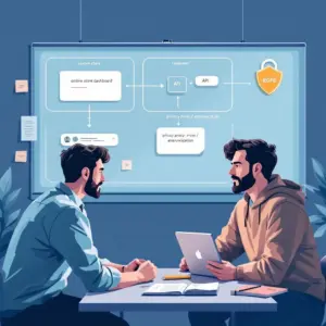 Image mise en avant pour l'article : Pas à pas : intégrer ChatGPT à WooCommerce pour un assistant d'achat conforme RGPD